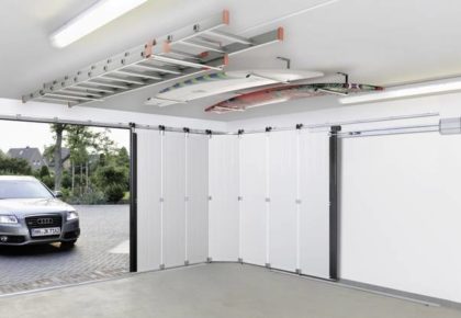 Puertas de garaje de apertura horizontal